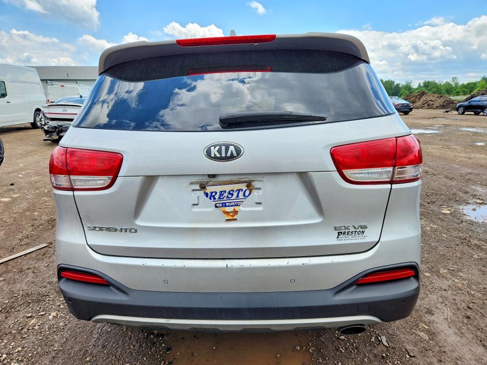 2016 Kia Sorento VIN 5XYPHDA53GG091777 COPART salvage auction — BURN, OH - CERT OF TITLE-SALVAGE, sold $400 on 2026-07-02 (photo 6)