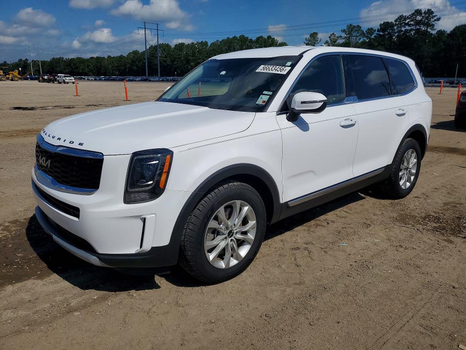 2022 Kia Telluride VIN 5XYP24HC2NG244846 COPART salvage auction — REAR END, LA - CERT OF TITLE-SALVAGE, sold $600 on 2026-07-21 (photo 1)