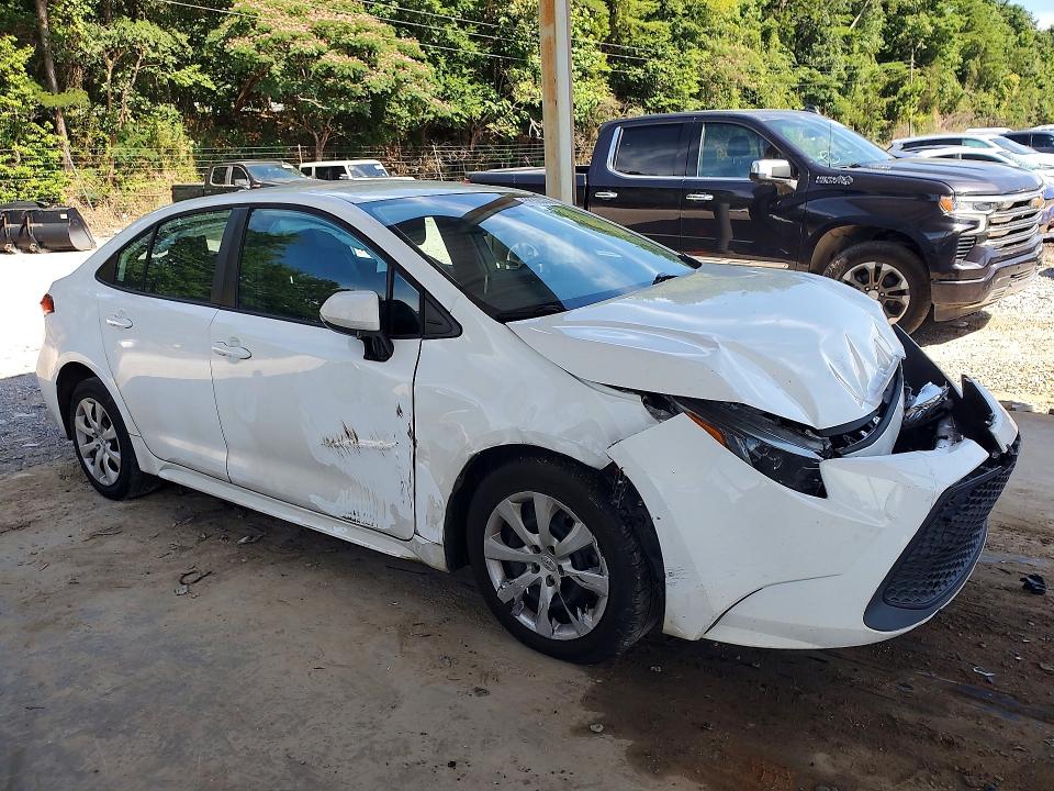 2021 Toyota Corolla VIN 5YFEPMAE9MP268866 COPART salvage auction — FRONT END, AL - CERT OF TITLE-SALVAGE TITLE (P), sold $725 on 2026-07-28 (photo 4)
