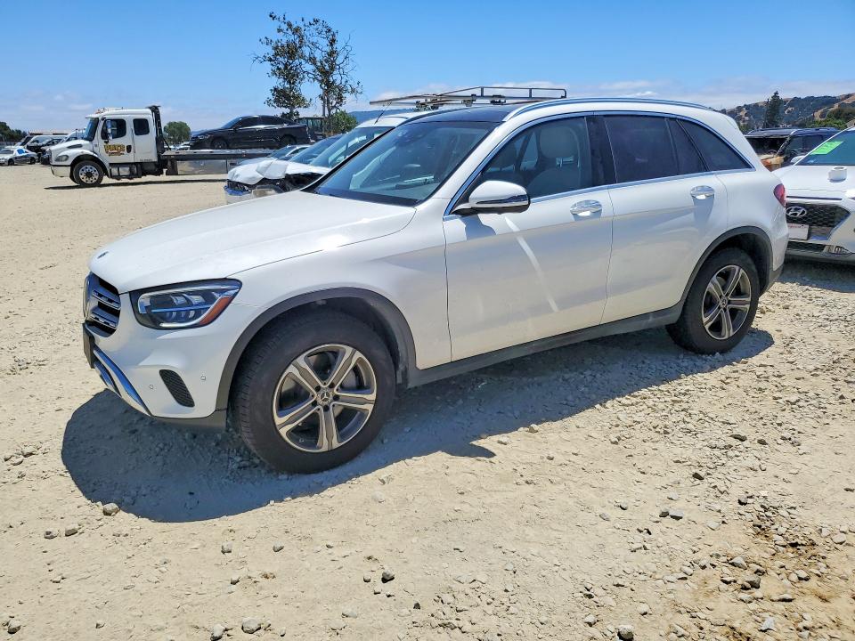 2022 Mercedes-benz Glc VIN W1N0G8EB8NV332291 COPART salvage auction — SIDE, Ca - Salvage Certificate, sold $11,700 on 2026-07-14 (photo 1)