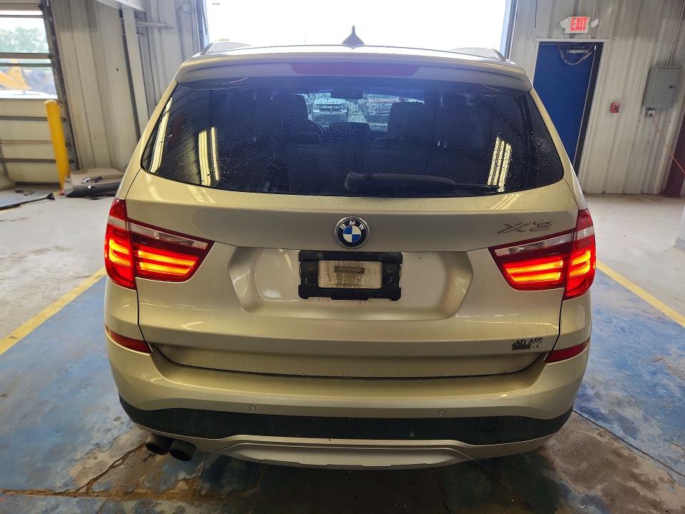2016 BMW X3 VIN 5UXWX9C58G0D77186 COPART salvage auction — MECHANICAL, In - Certificate Of Title, sold $2,450 on 2026-07-06 (photo 6)