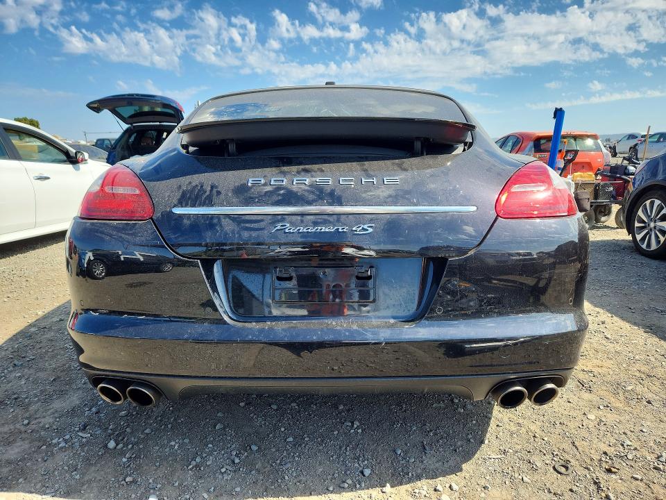 2011 Porsche Panamera VIN WP0AB2A77BL060753 COPART salvage auction — FRONT END, Ca - Salvage Certificate, sold $3,150 on 2026-07-24 (photo 6)