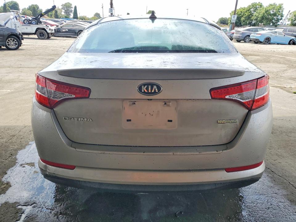 2012 Kia VIN KNAGM4AD4C5021837 COPART salvage auction — FRONT END, Ca - Salvage Certificate, sold $425 on 2026-07-02 (photo 6)