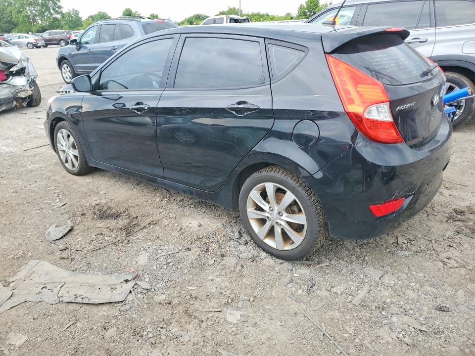 2012 Hyundai VIN KMHCU5AEXCU045013 COPART salvage auction — FRONT END, IN - CERT OF TITLE-SALVAGE TITLE, sold $375 on 2026-07-27 (photo 2)