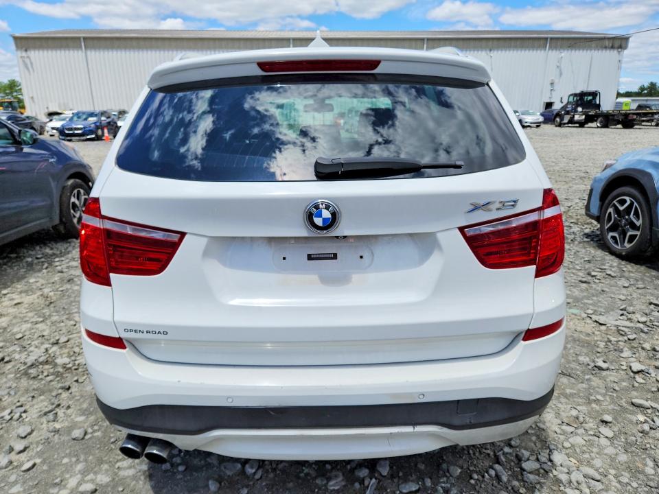 2016 BMW X3 VIN 5UXWX9C58G0D66057 COPART salvage auction — SIDE, Nj - Cert Of Title-Salvage, sold $2,400 on 2026-07-27 (photo 6)