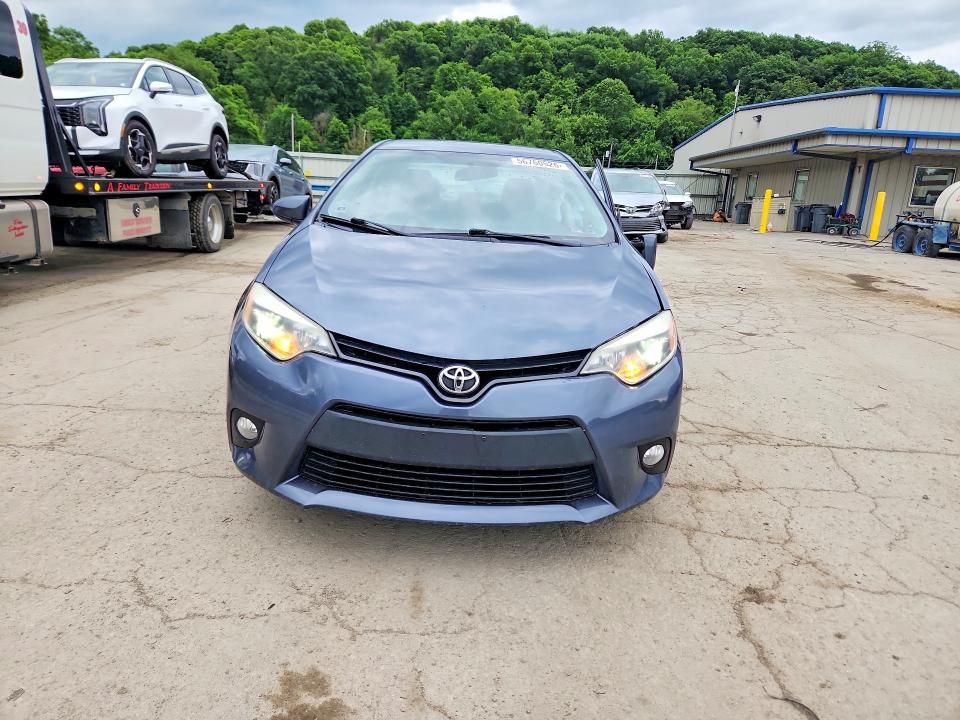 2014 Toyota Corolla VIN 2T1BURHEXEC202567 COPART salvage auction — FRONT END, Pa - Certificate Of Salvage, sold $2,900 on 2026-07-02 (photo 5)