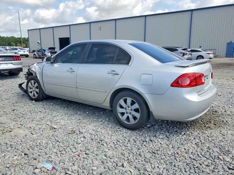 2008 Kia Optima VIN KNAGE123285263499 COPART salvage auction — FRONT END, Fl - Cert Of Title Slvg Rebuildable, sold $450 on 2026-07-13 (photo 2)