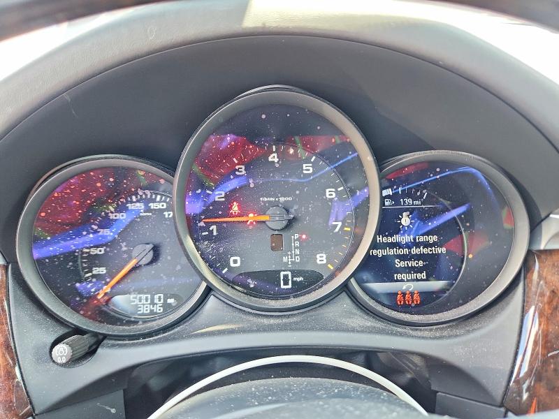 2021 Porsche VIN WP1AA2A51MLB16981 COPART salvage auction — FRONT END, IL - SALVAGE CERTIFICATE, sold $18,600 on 2026-07-28 (photo 9)