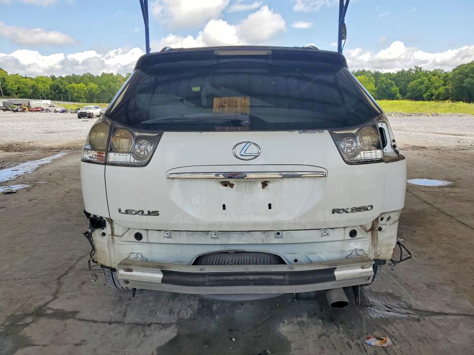 2007 Lexus Rx 350 VIN 2T2GK31U87C016650 COPART salvage auction — REAR END, Ga - Cert Of Title-Salvage, sold $975 on 2026-07-09 (photo 6)