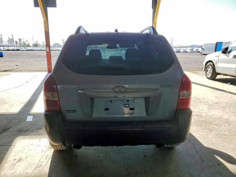 2005 Hyundai Tucson VIN KM8JN72D45U111158 COPART salvage auction — FRONT END, Az - Certificate Of Title, sold $475 on 2026-07-27 (photo 6)