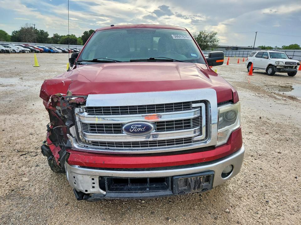 2014 Ford F-150 VIN 1FTFW1CTXEKE72593 COPART salvage auction — FRONT END, Tx - Salvage Vehicle Title, sold $2,750 on 2026-07-02 (photo 5)