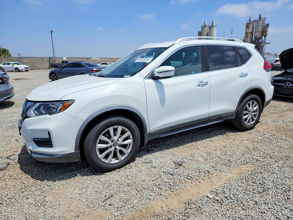 2017 Nissan Rogue VIN KNMAT2MT4HP591609 COPART salvage auction — SIDE, CA - SALVAGE CERTIFICATE, sold $150 on 2026-07-21 (photo 1)