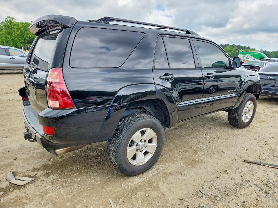 2005 Toyota 4runner VIN JTEBT17R750050357 COPART salvage auction — WATER/FLOOD, Va - Cert Of Title-Salvage Water, sold $450 on 2026-07-28 (photo 3)