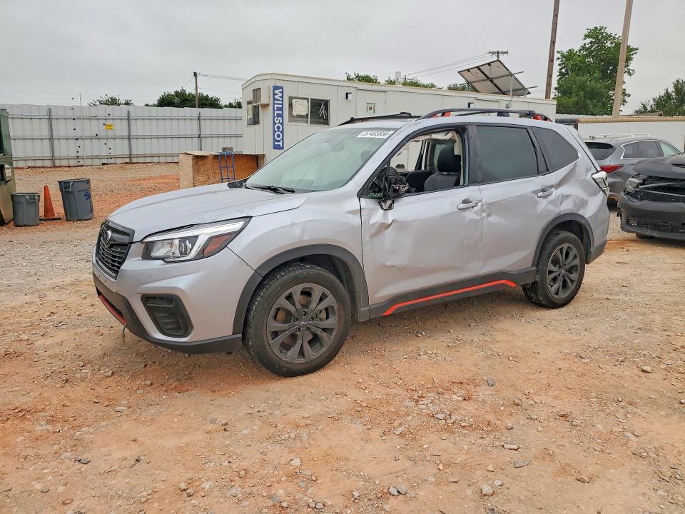 2020 Subaru Forester VIN JF2SKALC4LH549660 COPART salvage auction — ALL OVER, Ok - Cert Of Title-Salvage, sold $3,100 on 2026-07-28 (photo 1)