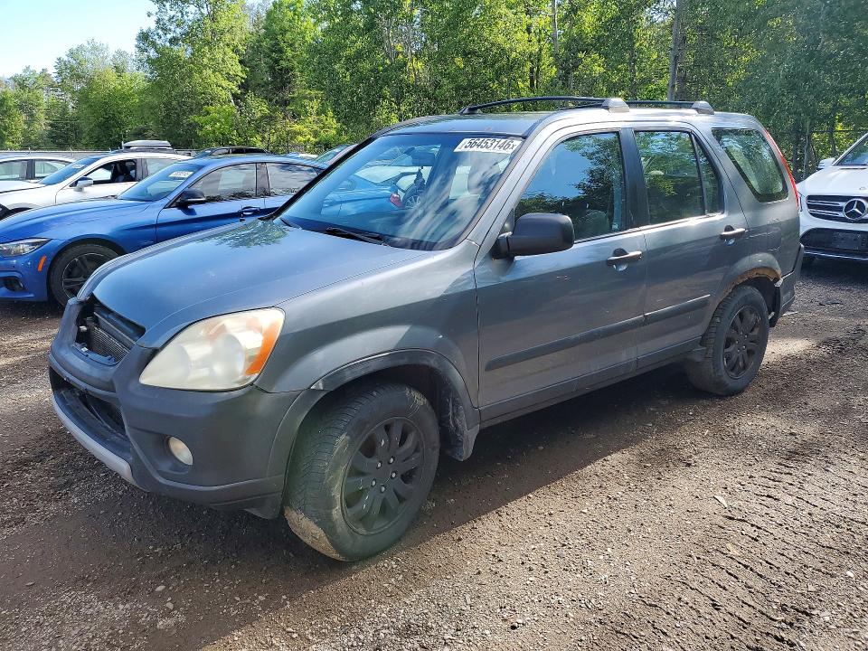 2006 Honda Cr-v VIN JHLRD78556C806351 COPART salvage auction — FRONT END, On - Permit No Brand - Unfit, sold $525 on 2026-07-07 (photo 1)