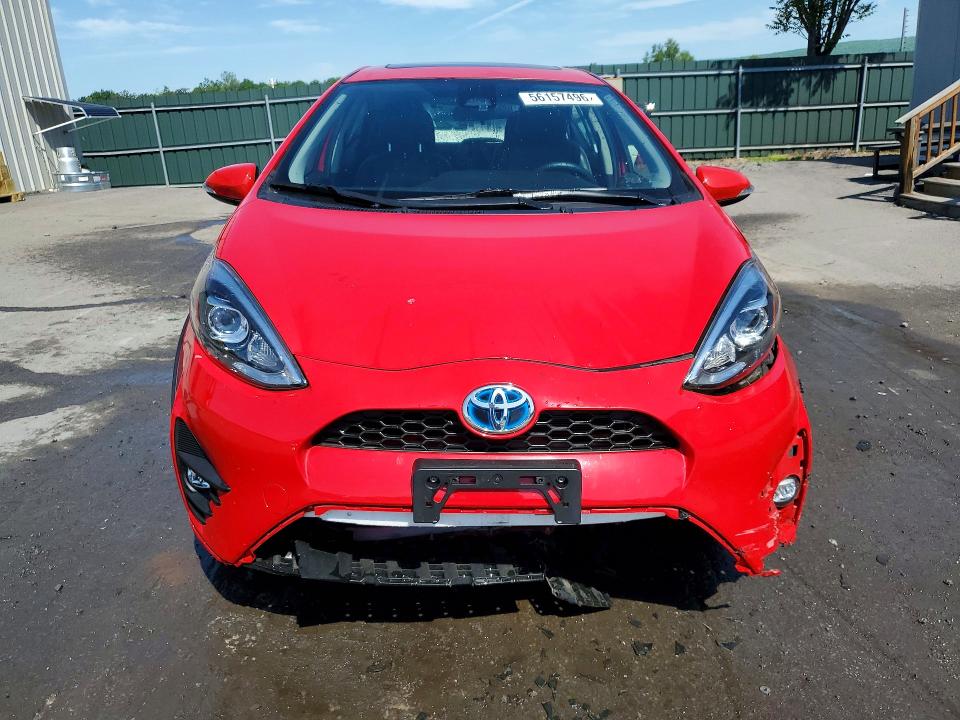 2018 Toyota Prius VIN JTDKDTB36J1614164 COPART salvage auction — FRONT END, Pa - Certificate Of Salvage, sold $3,200 on 2026-07-08 (photo 5)