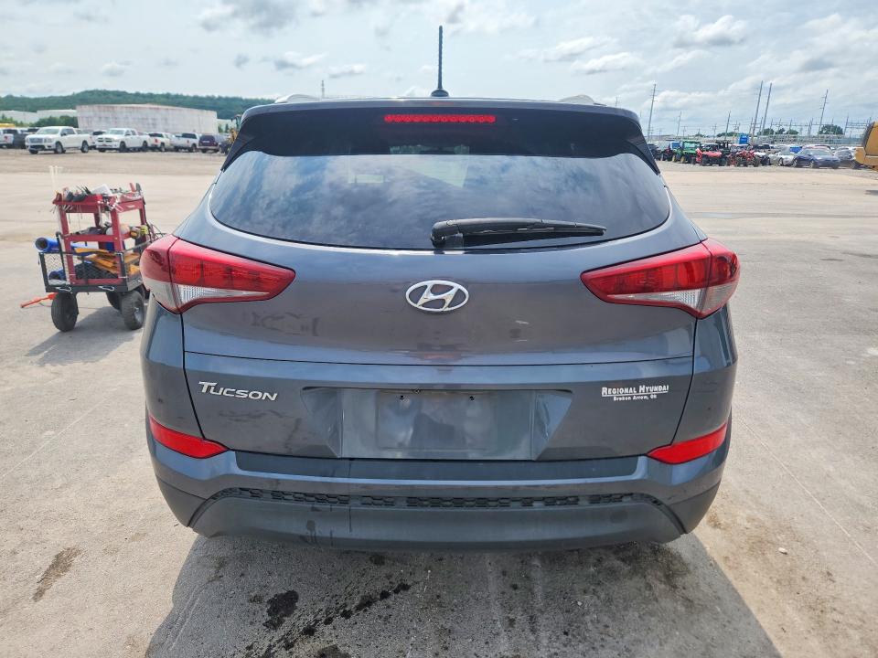 2017 Hyundai Tucson VIN KM8J33A4XHU499002 COPART salvage auction — FRONT END, Ok - Cert Of Title-Salvage, sold $1,400 on 2026-07-24 (photo 6)
