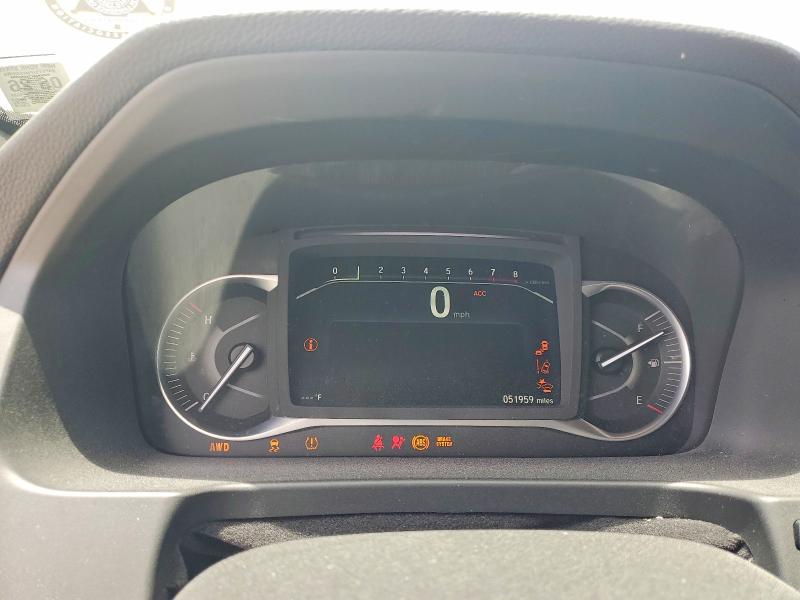 2022 Honda Passport VIN 5FNYF8H03NB008333 COPART salvage auction — FRONT END, Tx - Salvage Vehicle Title, sold $7,800 on 2026-07-10 (photo 9)
