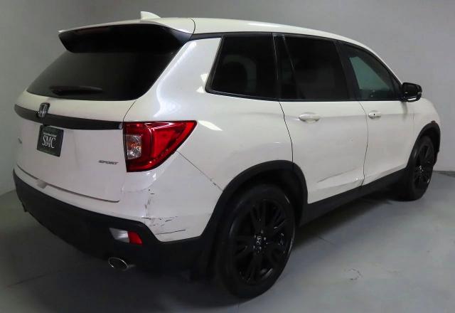 2019 Honda Passport VIN 5FNYF7H23KB004550 COPART salvage auction — ALL OVER, Ca - Dis/Dlr/Exp Only Clean Title (P), sold $7,400 on 2026-07-29 (photo 3)