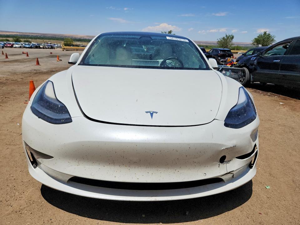 2021 Tesla Model 3 VIN 5YJ3E1EA7MF989590 COPART salvage auction — FRONT END, Nm - Cert Of Title-Salvage, sold $3,100 on 2026-08-28 (photo 5)
