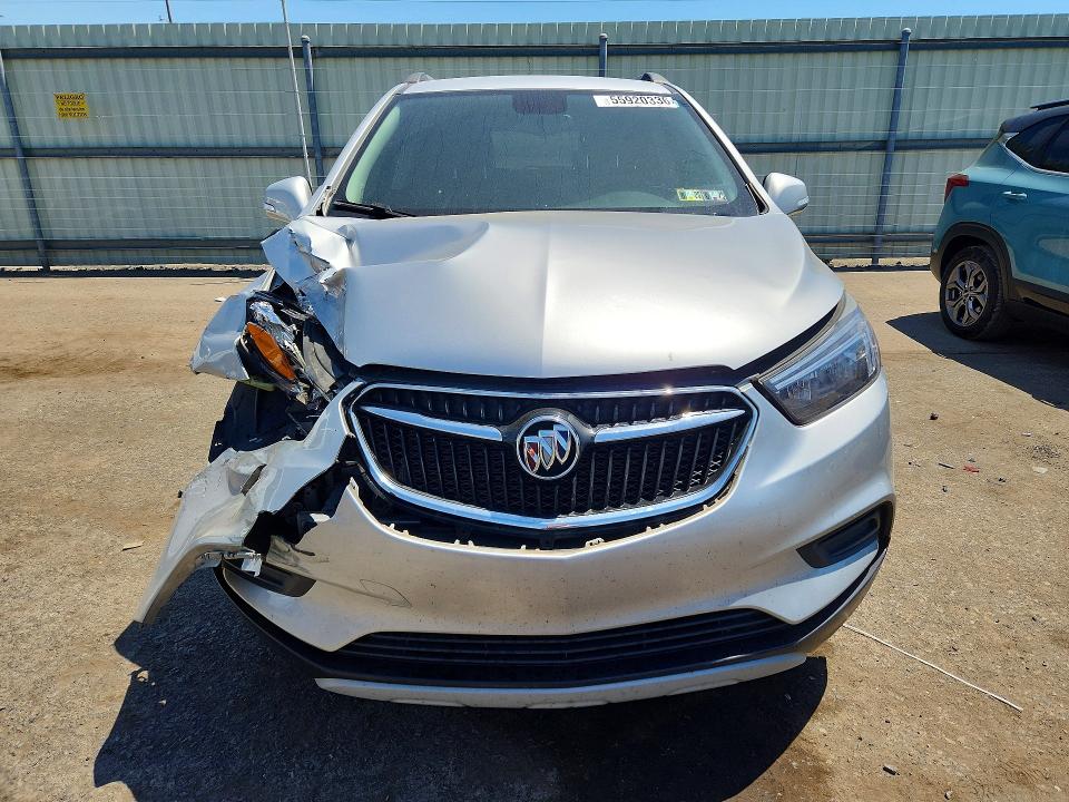 2018 Buick Encore VIN KL4CJESB2JB587615 COPART salvage auction — FRONT END, Pa - Certificate Of Salvage, sold $250 on 2026-07-21 (photo 5)