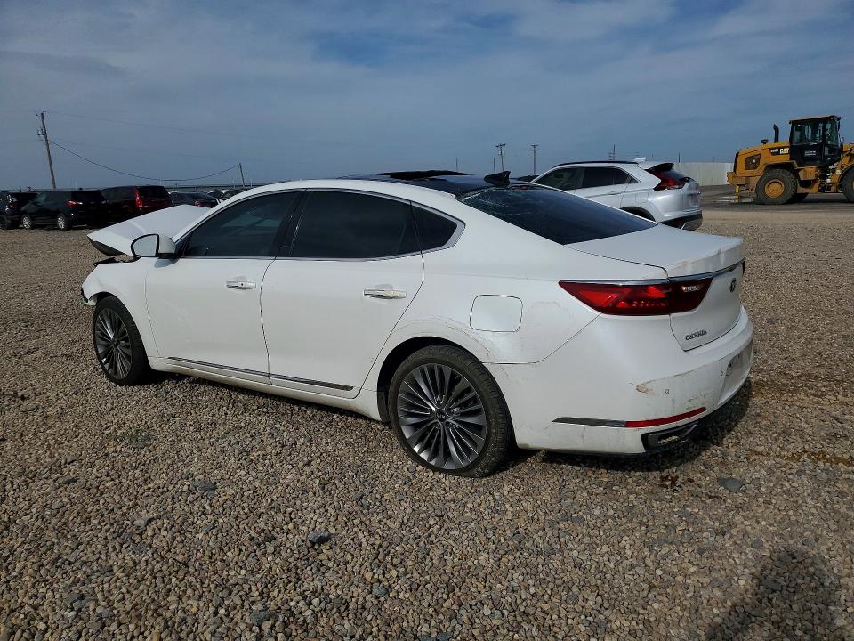 2018 Kia Cadenza VIN KNALC4J14J5101630 COPART salvage auction — FRONT END, Tx - Salvage Vehicle Title, sold $925 on 2026-07-07 (photo 2)