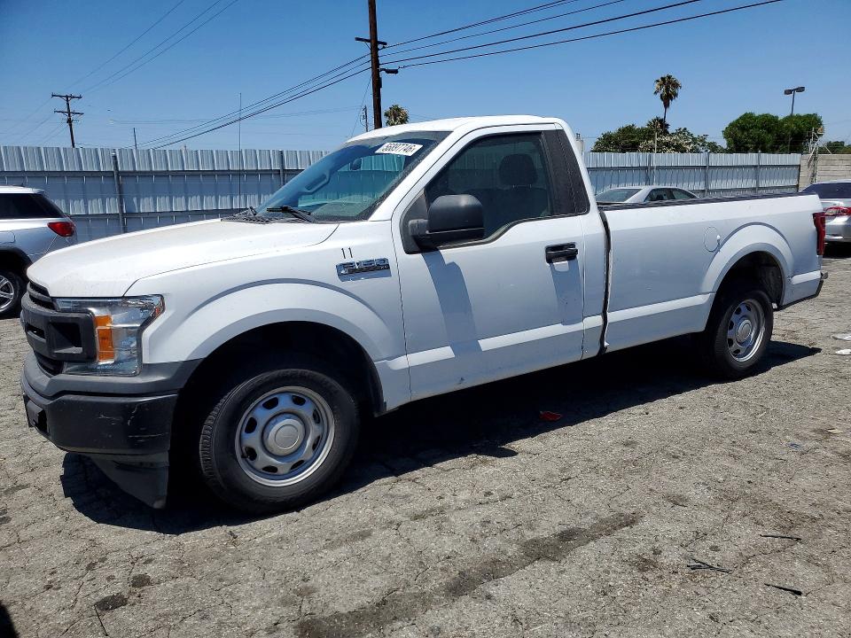 2019 Ford F-150 VIN 1FTMF1CB1KKD33785 COPART salvage auction — REAR END, Ca - Salvage Certificate, sold $3,200 on 2026-07-02 (photo 1)