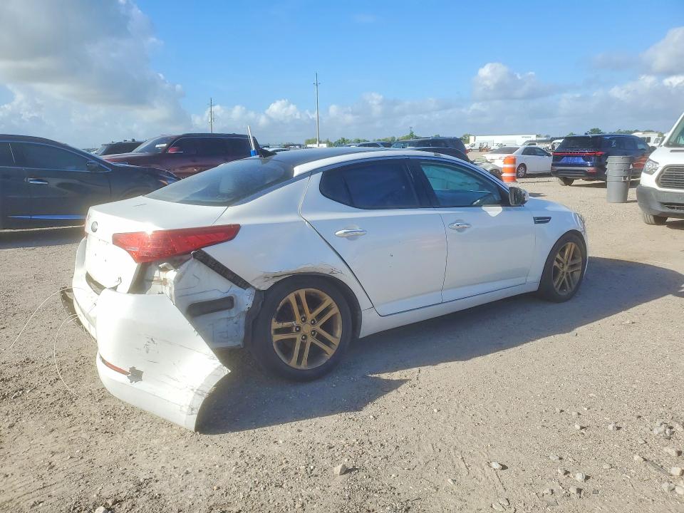 2013 Kia Optima VIN 5XXGN4A76DG211517 COPART salvage auction — REAR END, Tx - Certificate Of Title (P), sold $875 on 2026-07-09 (photo 3)