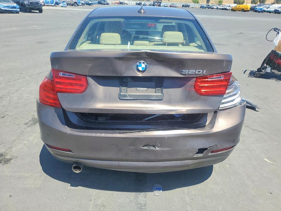 2014 BMW VIN WBA3B1C5XEK133832 COPART salvage auction — REAR END, Ca - Salvage Certificate, sold $1,400 on 2026-07-20 (photo 6)
