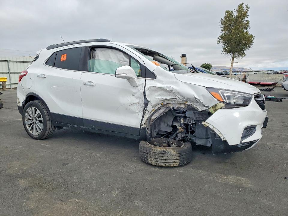 2017 Buick . VIN KL4CJASB9HB151864 COPART salvage auction — FRONT END, Ca - Salvage Certificate, sold $250 on 2026-07-08 (photo 4)