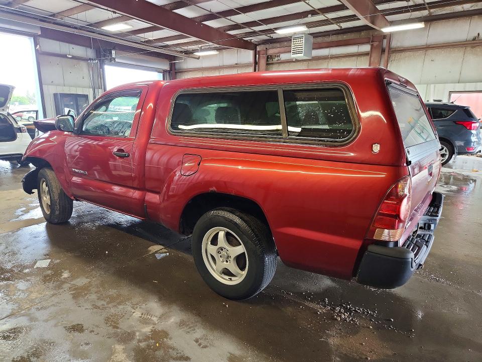 2007 Toyota Tacoma VIN 5TENX22N07Z371272 COPART salvage auction — FRONT END, IL - SALVAGE CERTIFICATE, sold $1,550 on 2026-07-28 (photo 2)