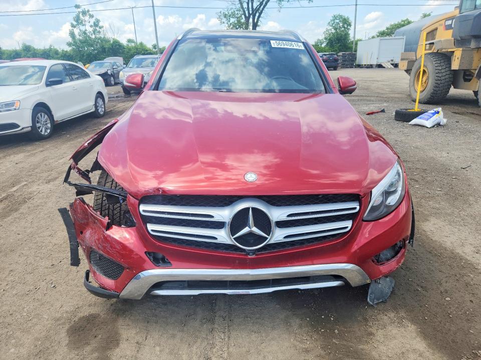 2017 Mercedes-benz Glc VIN WDC0G4KB9HF221407 COPART salvage auction — FRONT END, Qc - Gravement Accidente, sold $4,500 on 2026-07-07 (photo 5)