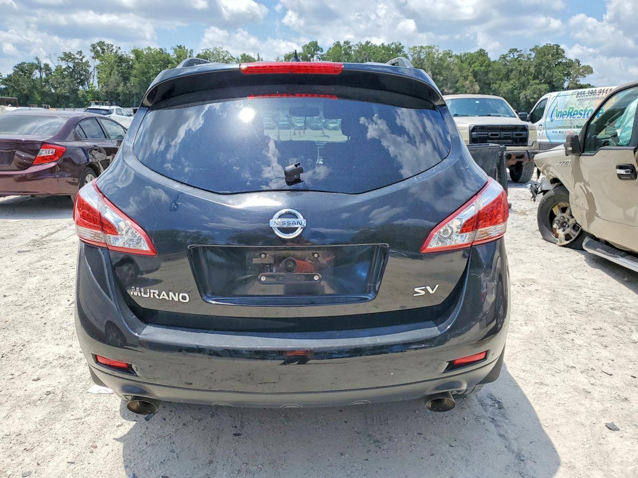 2014 Nissan Murano VIN JN8AZ1MU9EW408440 COPART salvage auction — Normal Wear, FL - CERTIFICATE OF TITLE, sold $375 on 2026-07-09 (photo 6)