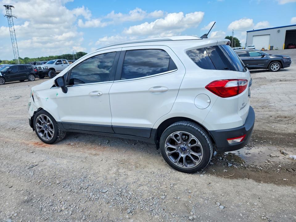 2018 Ford Ecosport VIN MAJ3P1VE0JC176507 COPART salvage auction — FRONT END, OK - CERT OF TITLE-SALVAGE, sold $2,600 on 2026-07-30 (photo 2)