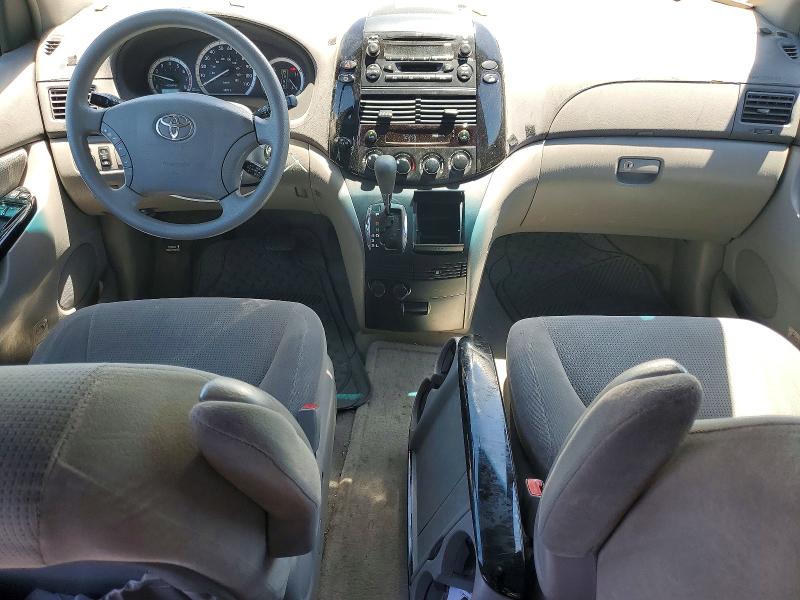 2004 Toyota Sienna VIN 5TDZA23C34S130461 COPART salvage auction — REAR END, Ca - Salvage Certificate, sold $900 on 2026-07-08 (photo 8)