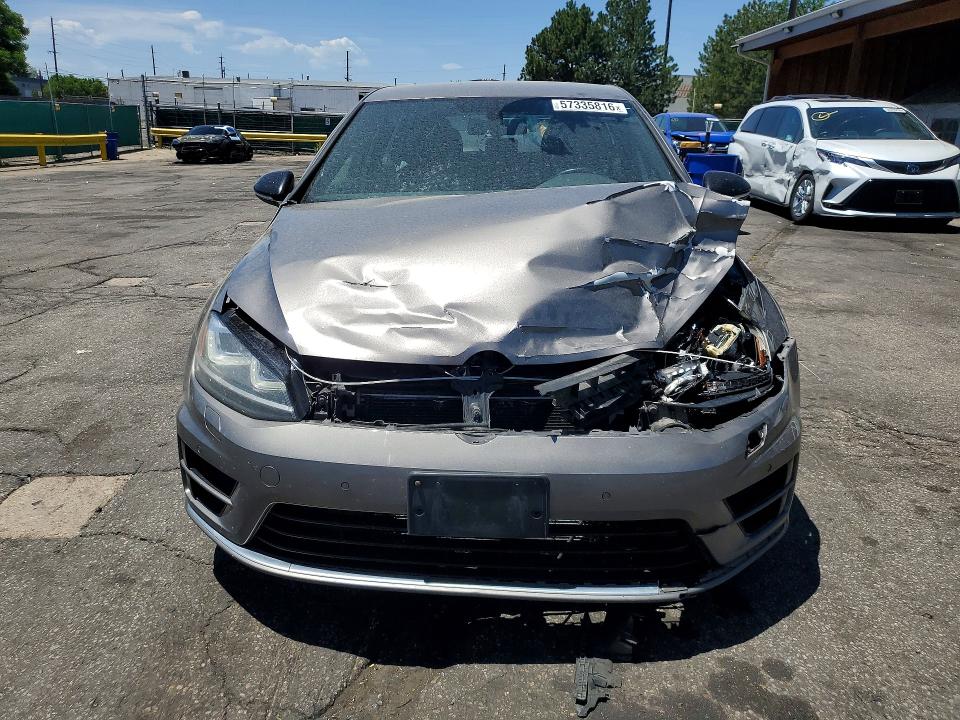 2015 Volkswagen Golf VIN WVWLF7AU9FW326097 COPART salvage auction — FRONT END, Co - Public - Salvage Title, sold $275 on 2026-07-21 (photo 5)