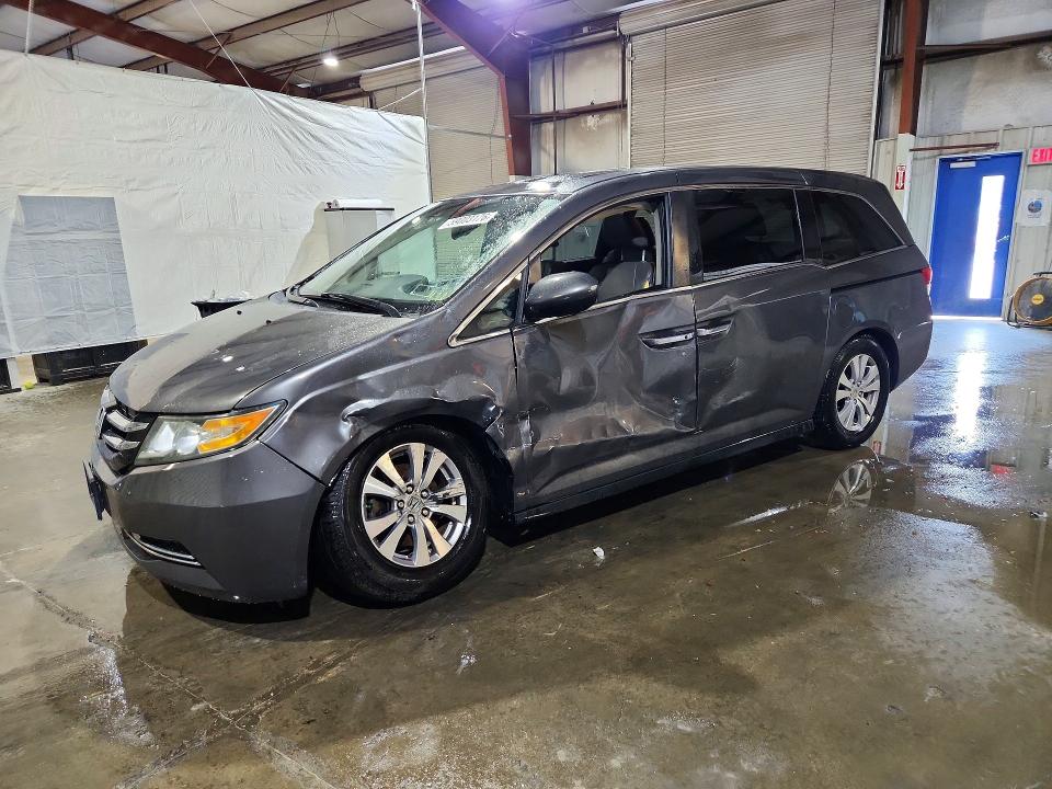 2014 Honda Odyssey VIN 5FNRL5H67EB070463 COPART salvage auction — SIDE, Ny - Mv-907A Salvage Certificate, sold $375 on 2026-07-23 (photo 1)