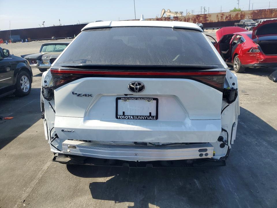 2024 Toyota Bz4x VIN JTMAAAAA8RA053406 COPART salvage auction — FRONT END, Ca - Salvage Certificate, sold $7,800 on 2026-07-17 (photo 6)