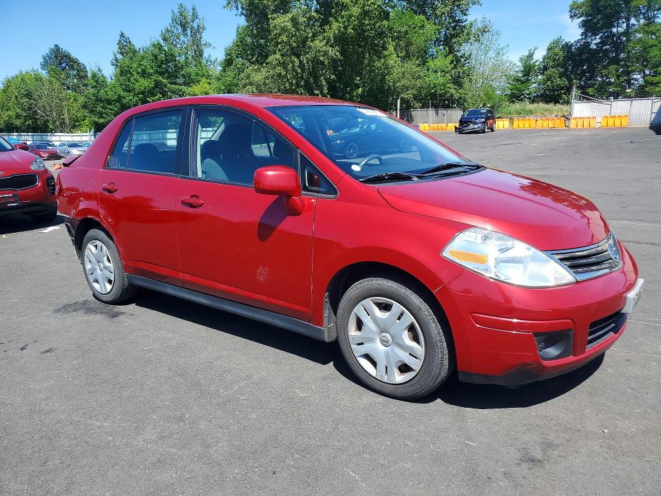 2011 Nissan Versa VIN 3N1BC1AP1BL455000 COPART salvage auction — REAR END, Or - Salvage Title Certificate, sold $325 on 2026-07-22 (photo 4)