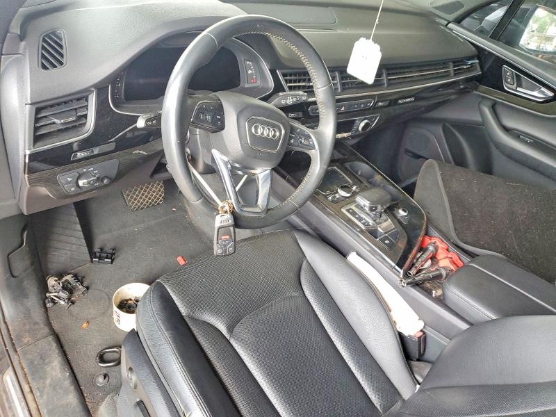 2018 Audi Q7 VIN WA1LAAF76JD050099 COPART salvage auction — MECHANICAL, Tx - Certificate Of Title, sold $1,400 on 2026-07-14 (photo 8)