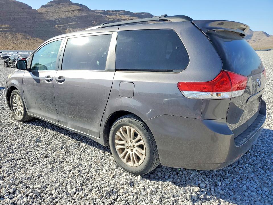 2011 Toyota Sienna VIN 5TDYK3DC9BS020556 COPART salvage auction — FRONT END, Nv - Salvage Title, sold $1,600 on 2026-07-15 (photo 2)