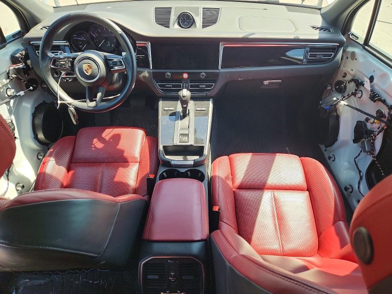 2023 Porsche Macan VIN WP1AA2A5XPLB14537 COPART salvage auction — FRONT END, Pa - Certificate Of Salvage, sold $10,500 on 2026-08-27 (photo 8)
