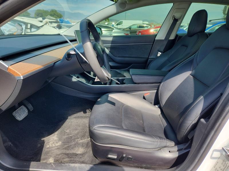 2020 Tesla Model 3 VIN 5YJ3E1EAXLF644908 COPART salvage auction — REAR END, CA - SALVAGE CERTIFICATE, sold $7,300 on 2026-07-24 (photo 7)