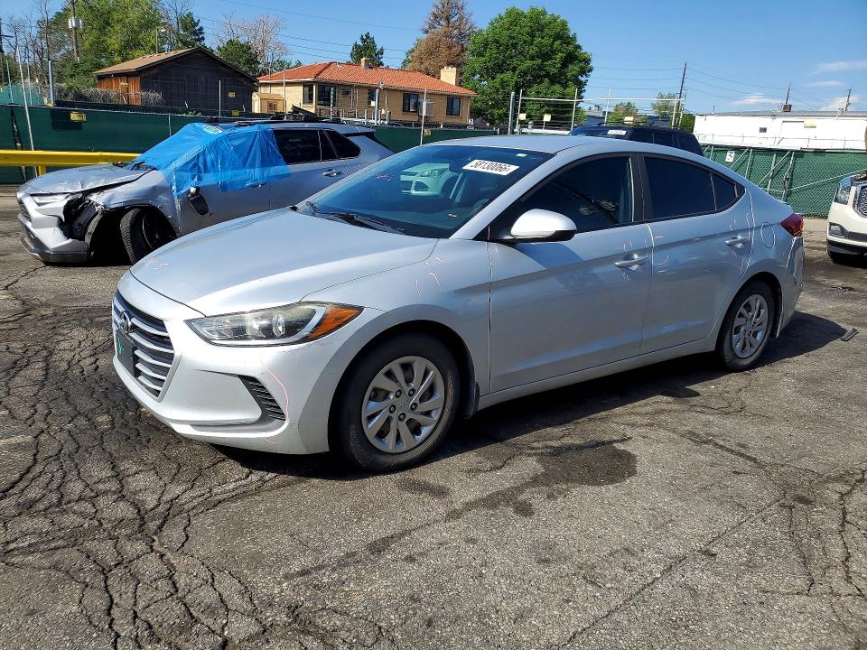 2018 Hyundai VIN KMHD74LF4JU584249 COPART salvage auction — REAR END, Co - Public - Salvage Title, sold $2,050 on 2026-07-07 (photo 1)