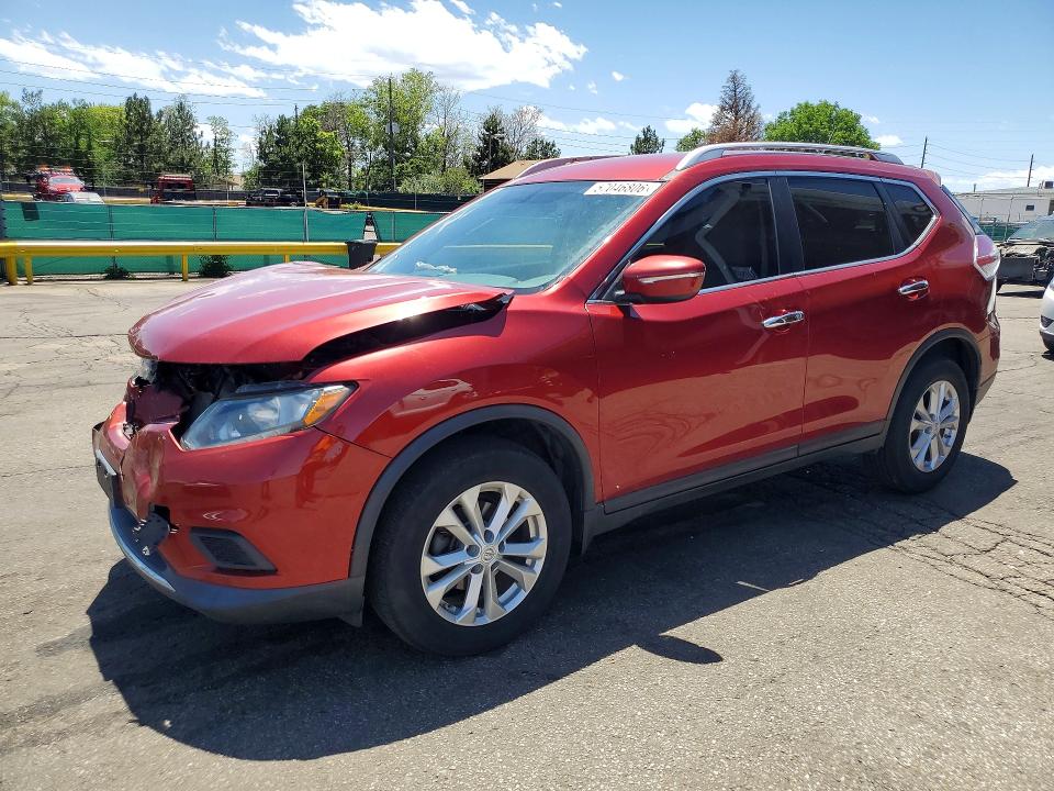 2015 Nissan VIN KNMAT2MV0FP542647 COPART salvage auction — FRONT END, Co - Salvage Title, sold $1,150 on 2026-07-09 (photo 1)