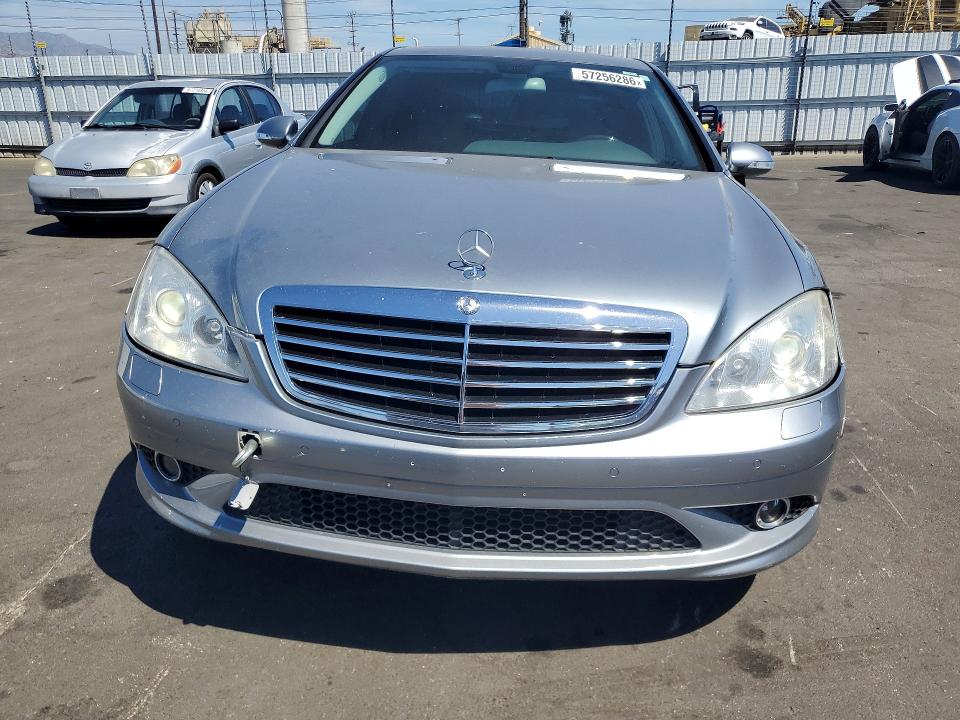 2007 Mercedes-benz S class VIN WDDNG71X97A056163 COPART salvage auction — REAR END, CA - SALVAGE CERTIFICATE, sold $425 on 2026-07-22 (photo 5)