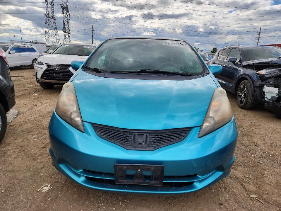 2012 Honda VIN JHMGE8H39CC023064 COPART salvage auction — SIDE, WV - SALVAGE CERTIFICATE, sold $1,200 on 2026-07-30 (photo 5)