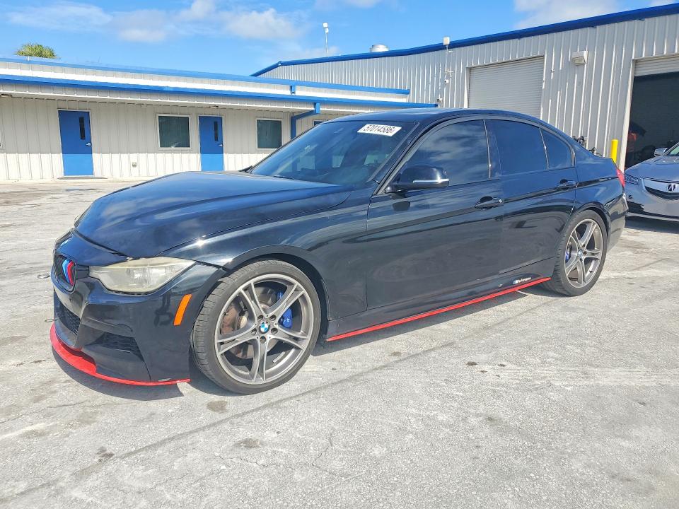 2013 BMW 3er VIN WBA3B9C56DF140671 COPART salvage auction — FRONT END, Fl - Cert Of Title Slvg Rebuildable, sold $2,900 on 2026-07-08 (photo 1)