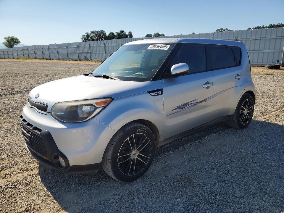 2016 Kia VIN KNDJP3A56G7819320 COPART salvage auction — FRONT END, CA - SALVAGE CERTIFICATE, sold $1,150 on 2026-07-17 (photo 1)