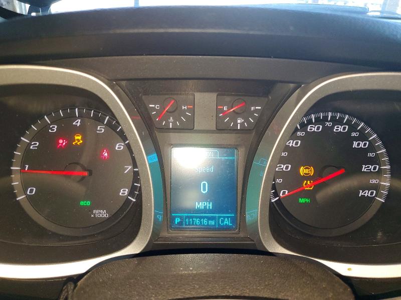 2017 Chevrolet Equinox VIN 2GNFLEEK9H6326821 COPART salvage auction — FRONT END, AZ - CERTIFICATE OF TITLE, sold $1,500 on 2026-07-06 (photo 9)